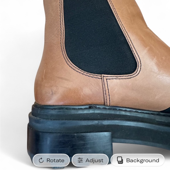 COPY - Aqua Women's Mud Guard Block Heel Platform Chelsea Boots - Picture 7 of 8